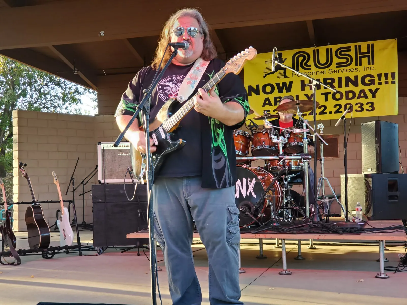 Jinx performing at an event